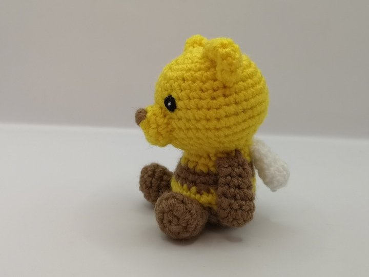 Bienen-Teddybär - einfache Häkelanleitung PDF - Amigurumi by NiggyArts