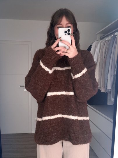 Pullover Teddy | Onesize/Oversize | Strickanleitung | Deutsch & Englisch