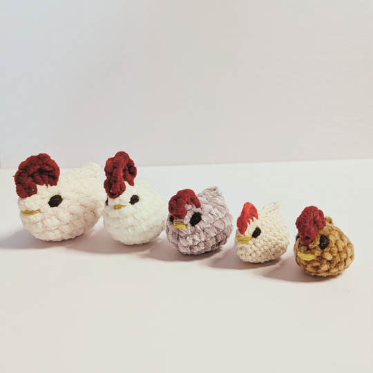 Häkelanleitung Huhn