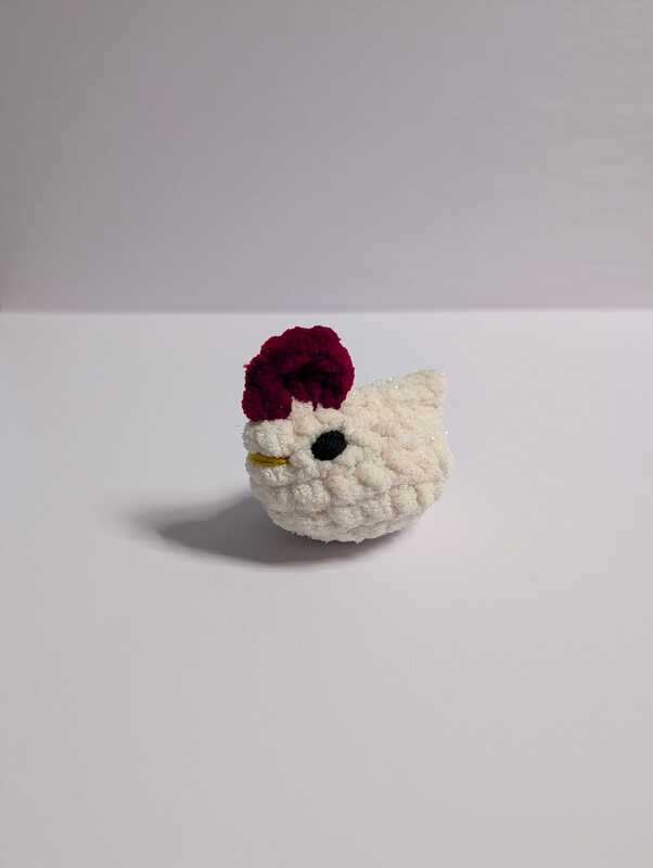 Häkelanleitung Huhn