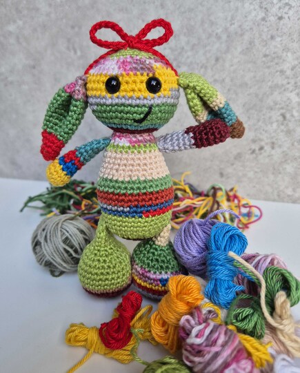 Restewesen Tapsi - Häkelanleitung von CaroKunterbunt