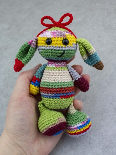 Restewesen Tapsi - Häkelanleitung von CaroKunterbunt