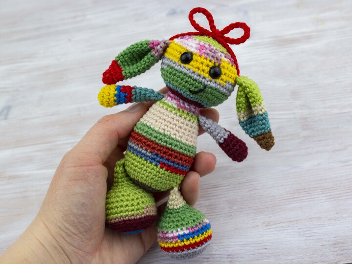 Restewesen Tapsi - Häkelanleitung von CaroKunterbunt