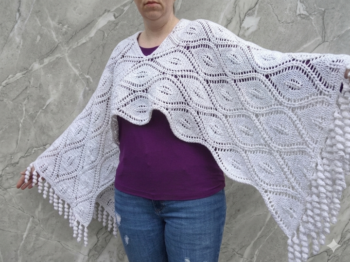 Häkelanleitung Poncho Asra