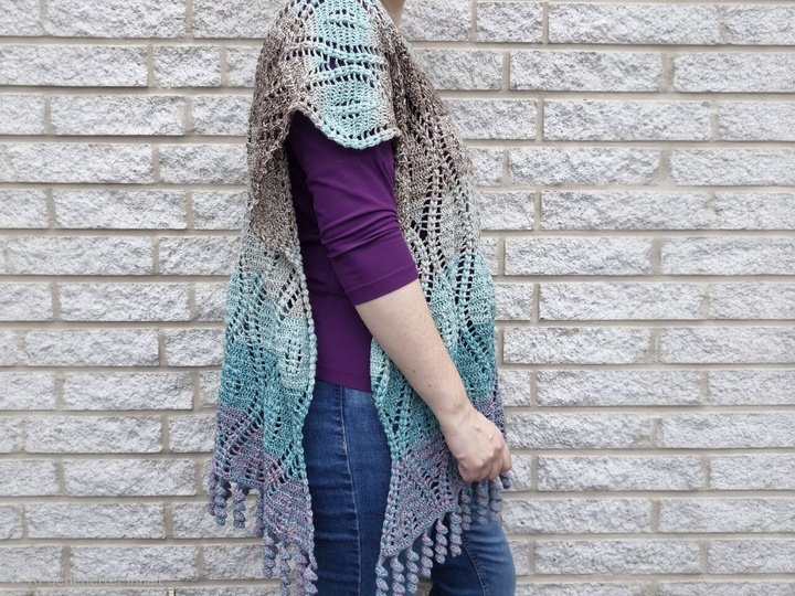 Häkelanleitung Poncho Asra