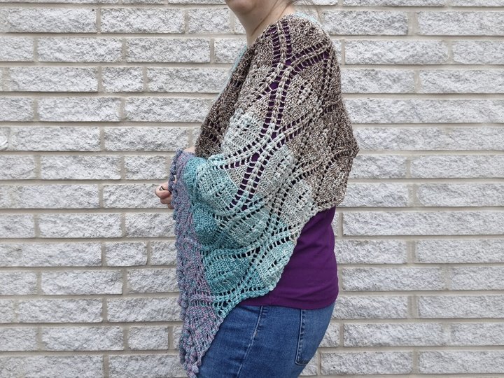 Häkelanleitung Poncho Asra