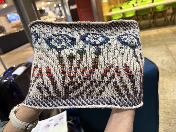 Loop Pusteblume - tunesisch gehäkelt