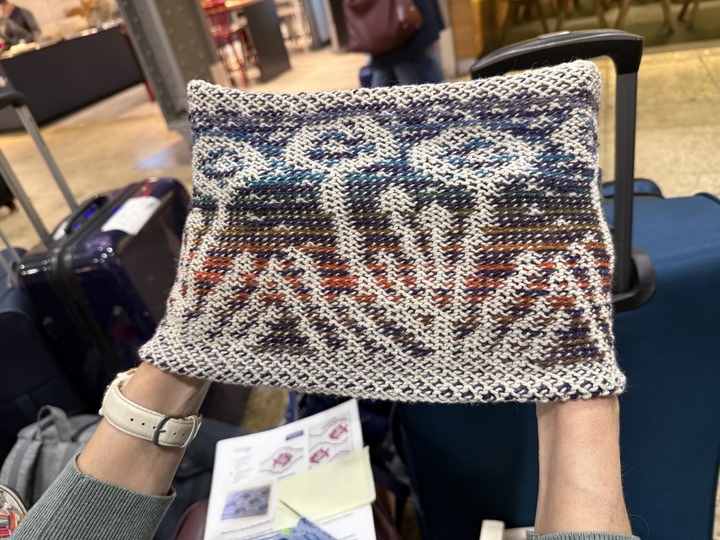 Loop Pusteblume - tunesisch gehäkelt