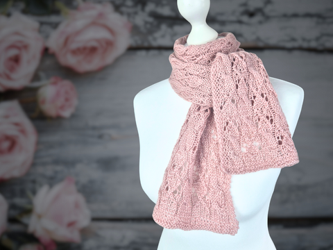 Strickanleitung Rose Line