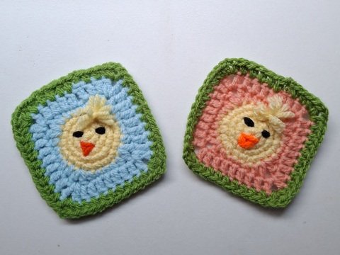 Chick Granny Square