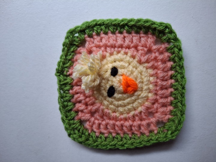 Küken Granny Square