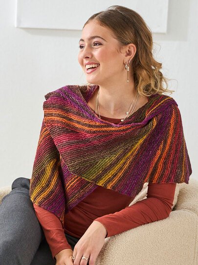 TUCH FELICITAS, gestrickt