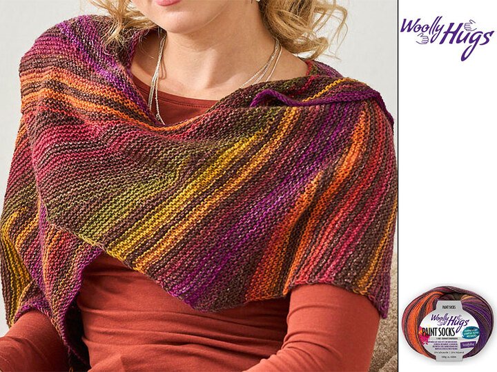 TUCH FELICITAS, gestrickt