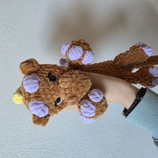 Anleitung 'kleiner Kuscheldrache'