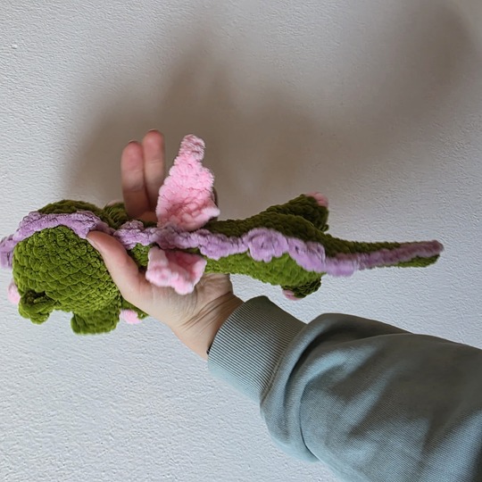 Anleitung 'kleiner Kuscheldrache'