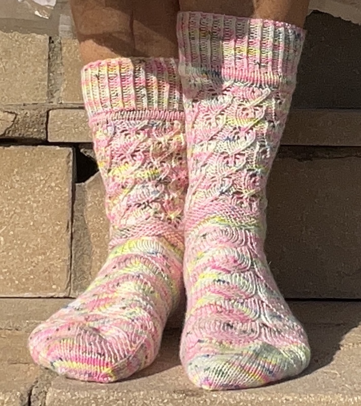 Anleitung  Happiness Socken