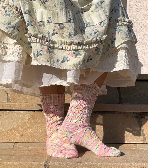 Anleitung  Happiness Socken