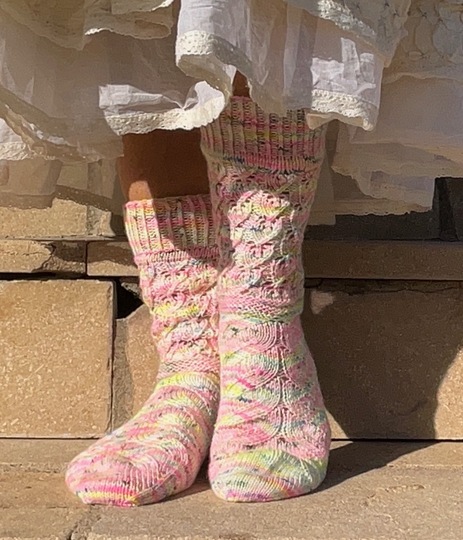 Anleitung  Happiness Socken