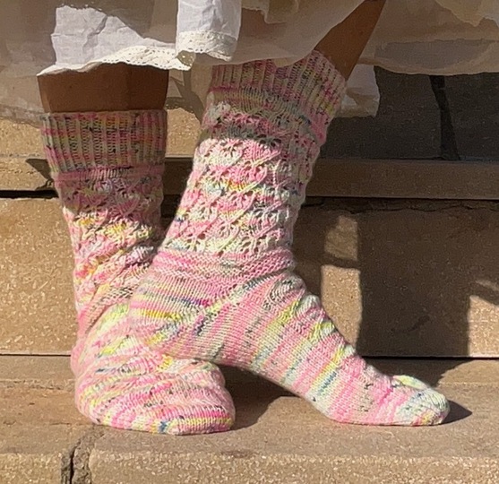 Anleitung  Happiness Socken