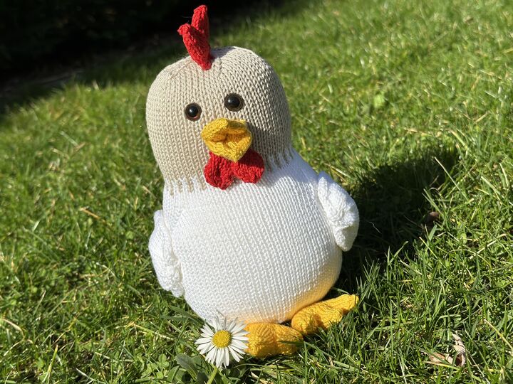 Strickanleitung - Hilda Huhn & Hugo Hahn