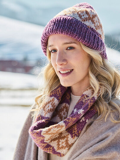 LOOP FRIEDERIKE, gestrickt