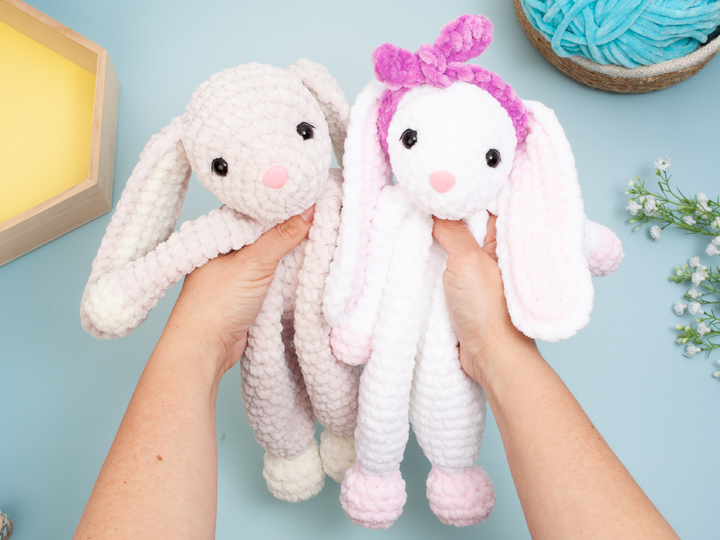 Crochet Bunny Lovey Pattern – Bunny Snuggler Crochet Pattern