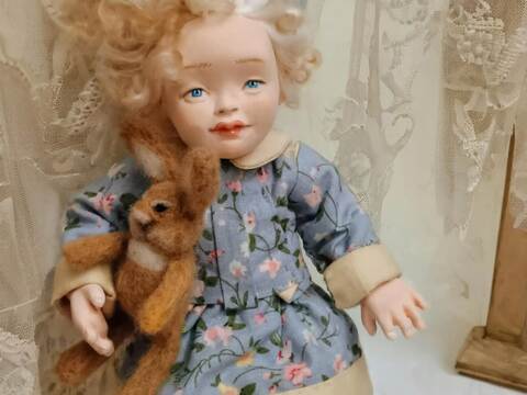 Ball-Jointed Doll Tutorial | Air Dry Clay BJD Sculpting Guide (PDF + Video)