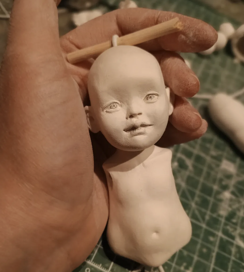 Ball-Jointed Doll Tutorial | Air Dry Clay BJD Sculpting Guide (PDF + Video)