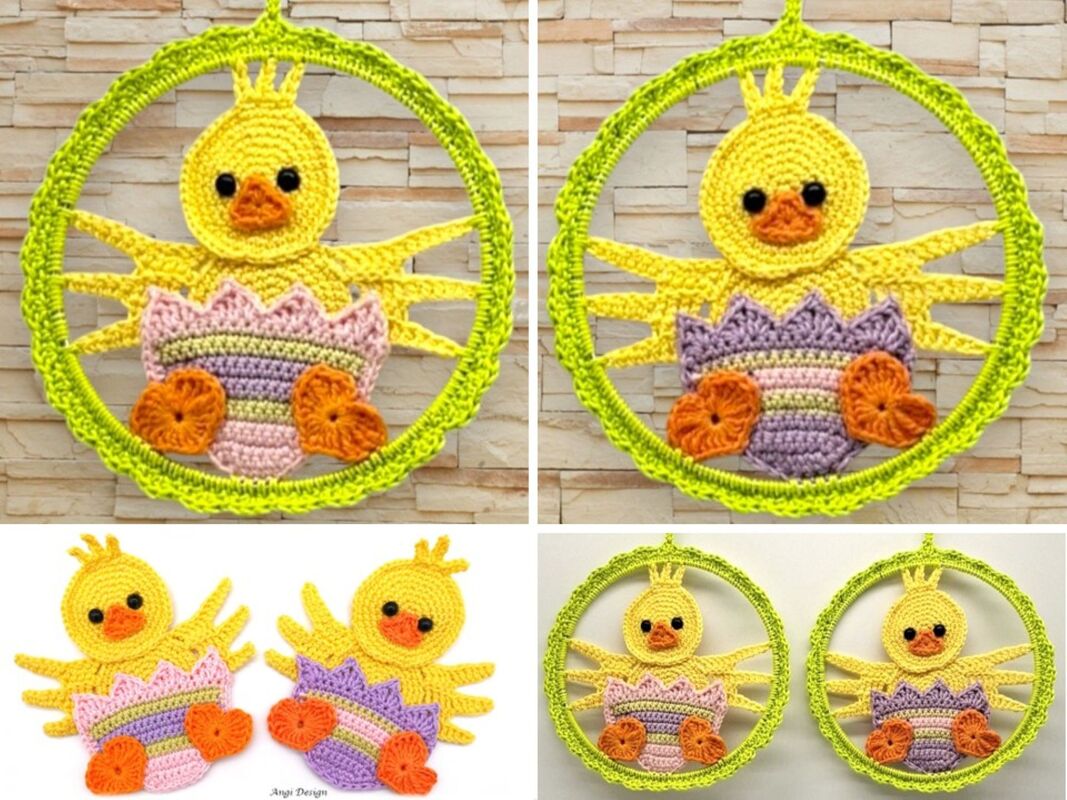 Häkelanleitung Osterdeko Küken - Bild 6