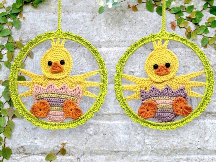 Häkelanleitung Osterdeko Küken