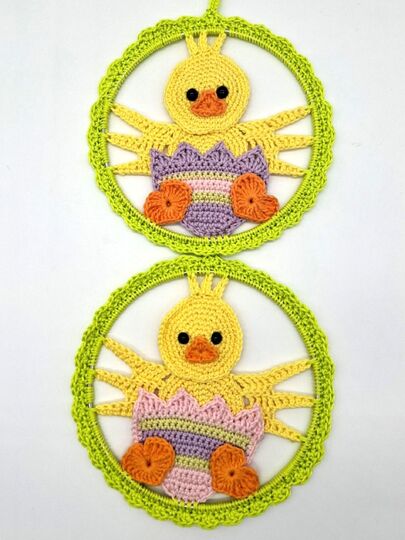 Häkelanleitung Osterdeko Küken