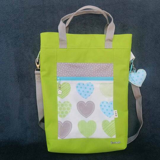 Schnittmuster Tasche mit Rucksackfunktion - Ganz schön tragbar