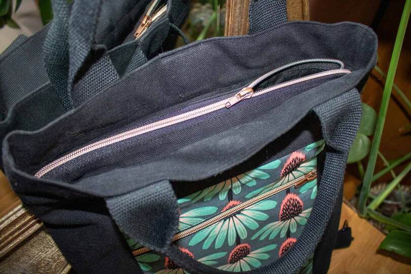 Schnittmuster Tasche mit Rucksackfunktion - Ganz schön tragbar