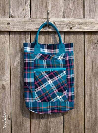 Schnittmuster Tasche mit Rucksackfunktion - Ganz schön tragbar