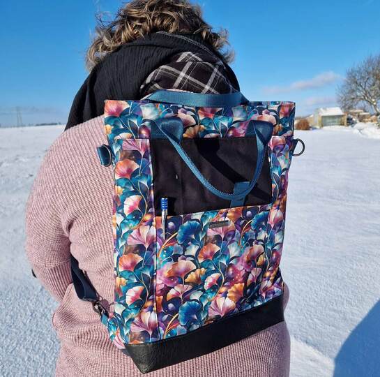 Schnittmuster Tasche mit Rucksackfunktion - Ganz schön tragbar