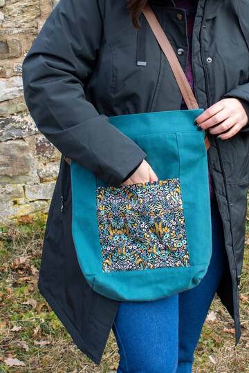 Schnittmuster Tasche mit Rucksackfunktion - Ganz schön tragbar