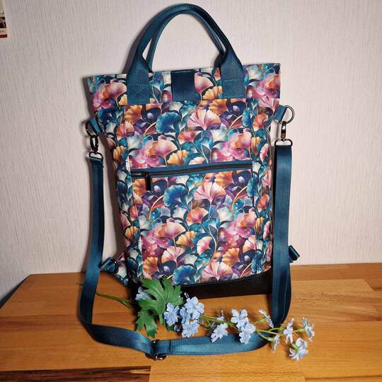 Schnittmuster Tasche mit Rucksackfunktion - Ganz schön tragbar