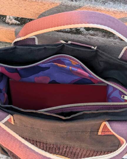 Schnittmuster Tasche mit Rucksackfunktion - Ganz schön tragbar