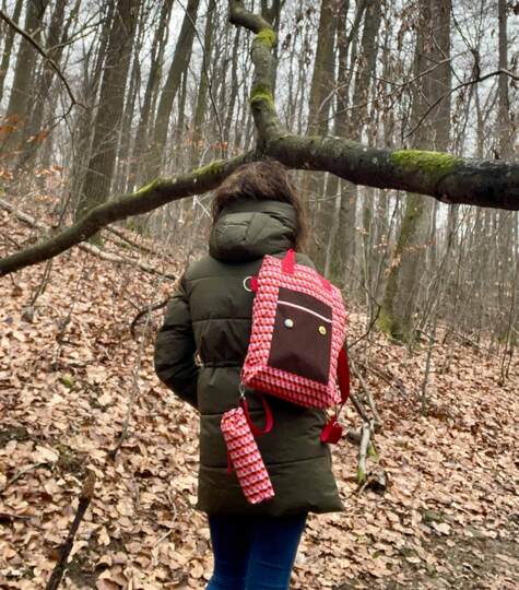 Schnittmuster Tasche mit Rucksackfunktion - Ganz schön tragbar
