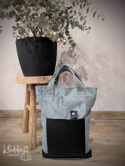 Schnittmuster Tasche mit Rucksackfunktion - Ganz schön tragbar