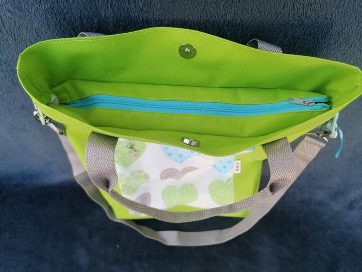 Schnittmuster Tasche mit Rucksackfunktion - Ganz schön tragbar