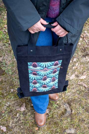 Schnittmuster Tasche mit Rucksackfunktion - Ganz schön tragbar