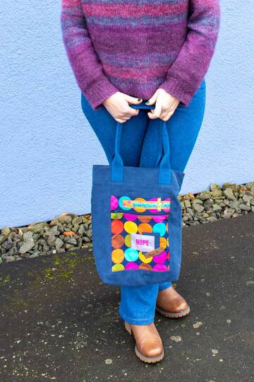 Schnittmuster Tasche mit Rucksackfunktion - Ganz schön tragbar