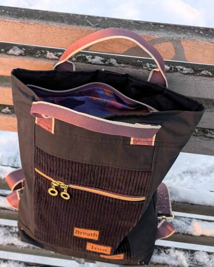 Schnittmuster Tasche mit Rucksackfunktion - Ganz schön tragbar