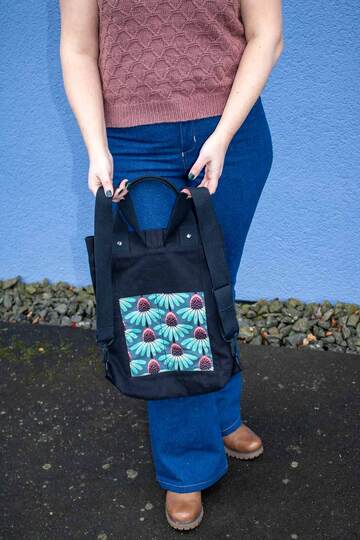 Schnittmuster Tasche mit Rucksackfunktion - Ganz schön tragbar