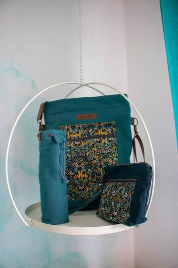 Schnittmuster Tasche mit Rucksackfunktion - Ganz schön tragbar