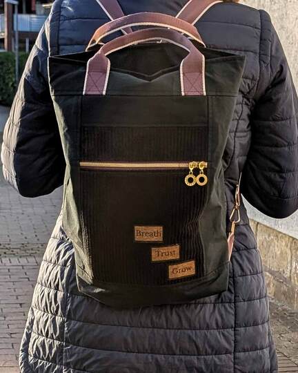 Schnittmuster Tasche mit Rucksackfunktion - Ganz schön tragbar