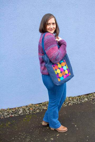 Schnittmuster Tasche mit Rucksackfunktion - Ganz schön tragbar