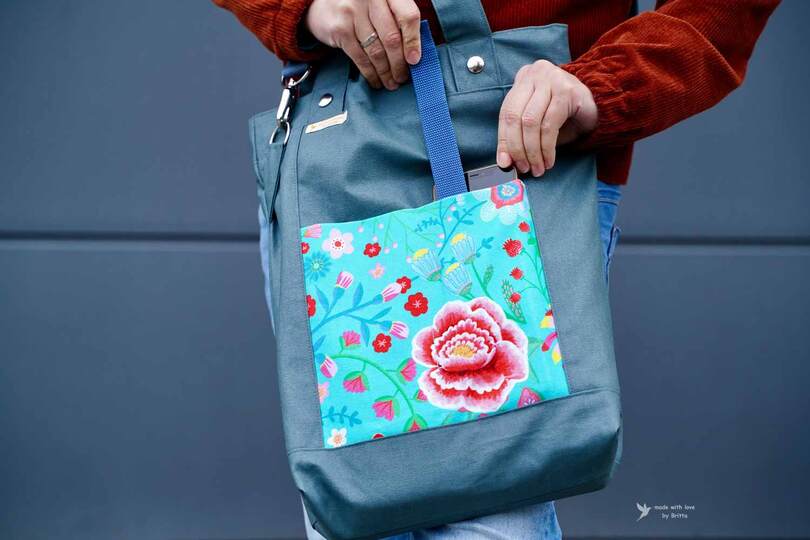 Schnittmuster Tasche mit Rucksackfunktion - Ganz schön tragbar