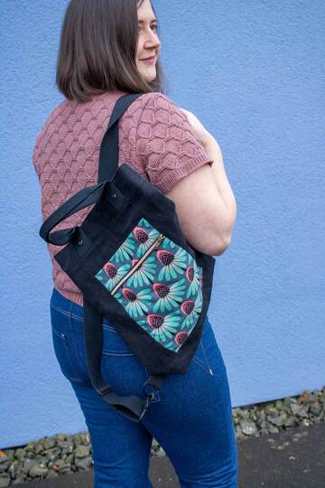 Schnittmuster Tasche mit Rucksackfunktion - Ganz schön tragbar